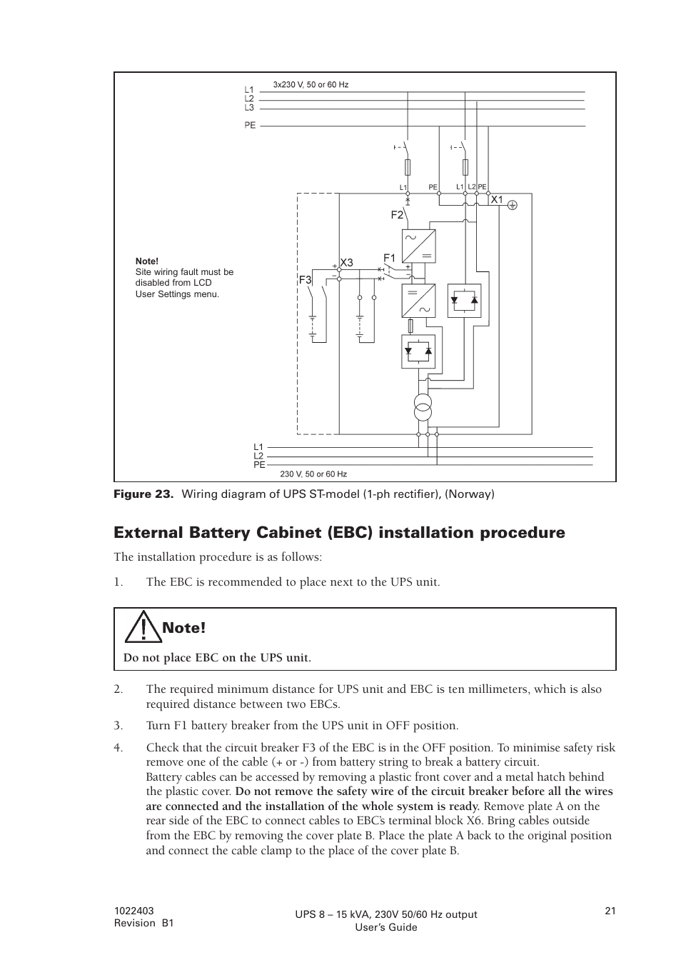 Powerware powereware plus 8 - 10 kVA User Manual | Page 21 / 46