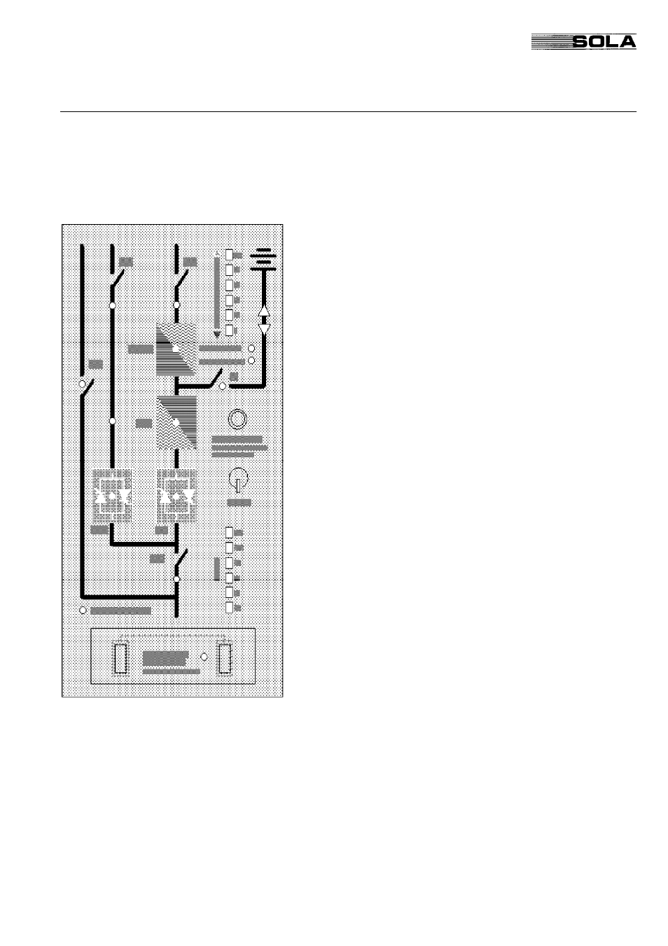 2 operating panel, Sola 4000 - general system description, 2operating panel 2.1 functional description | 2 remote monitoring, 3 emergency power off | Powerware Uninterruptible Power Supply SOLA 4000 User Manual | Page 12 / 108