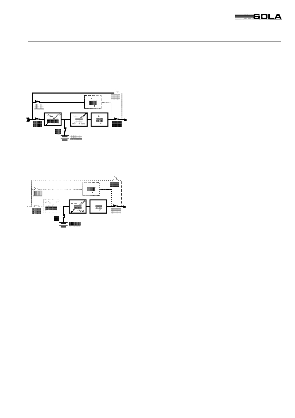 2 operating modes stand-alone unit, Sola 4000 - operation, 2 battery operation | Powerware Uninterruptible Power Supply SOLA 4000 User Manual | Page 60 / 108