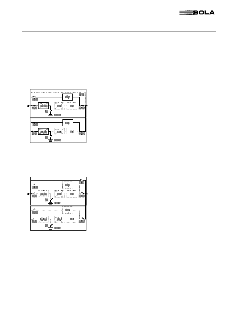 3 operating modes hot-standby operation, Sola 4000 - operation, 4 bypass operation | 5 maintenance bypass operation | Powerware Uninterruptible Power Supply SOLA 4000 User Manual | Page 63 / 108