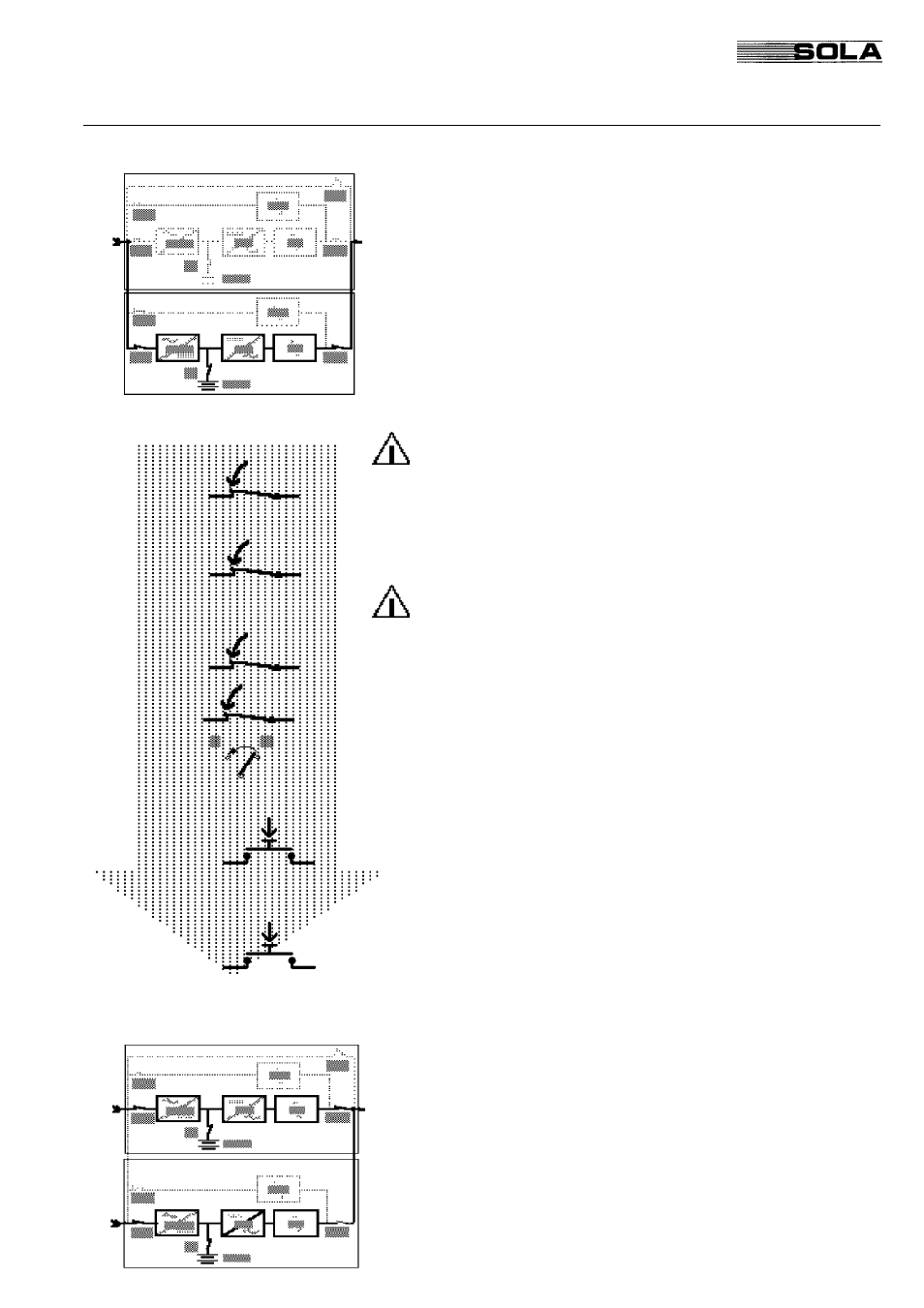 5 operating instructions, Sola 4000 - operation | Powerware Uninterruptible Power Supply SOLA 4000 User Manual | Page 70 / 108