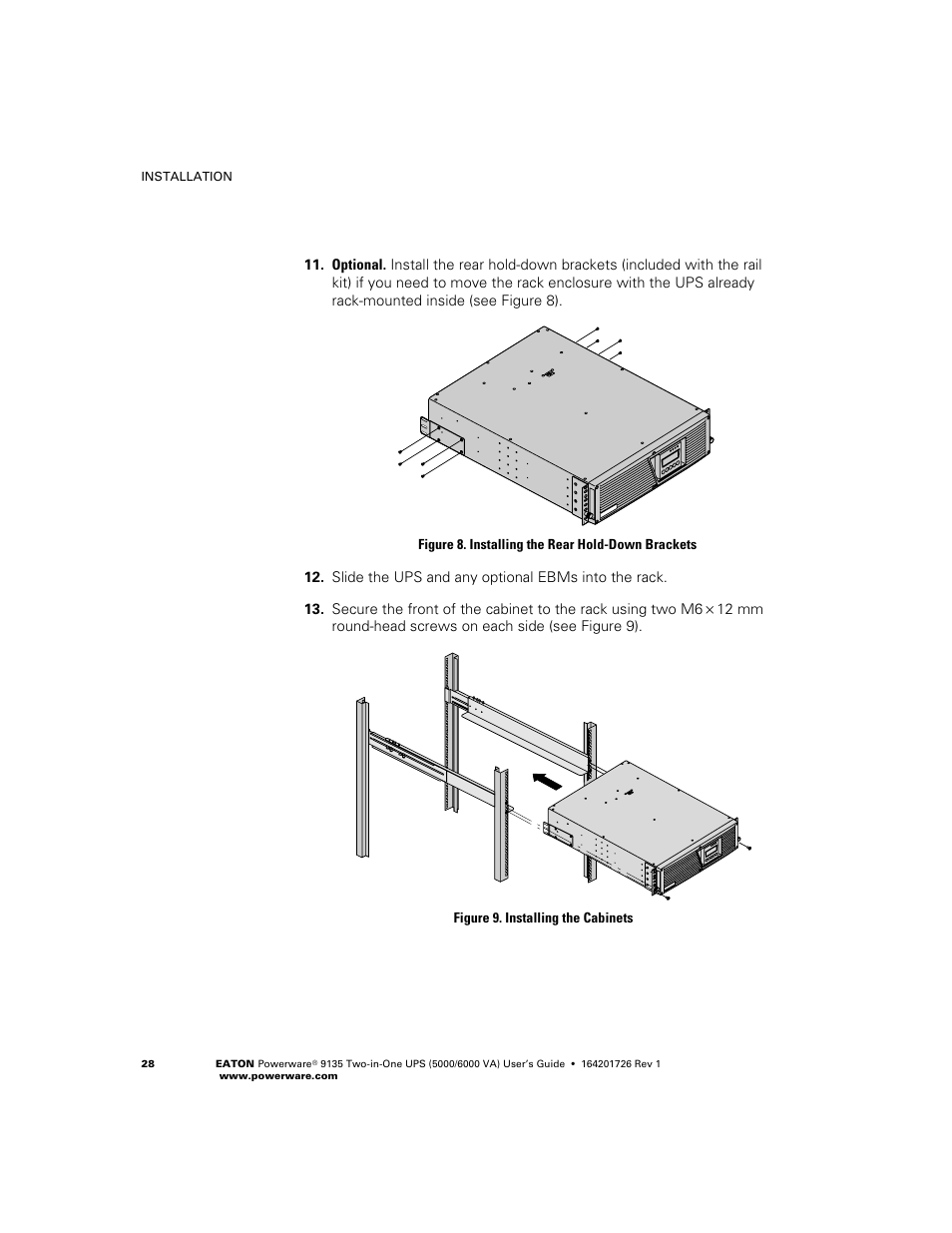 Powerware 9135 Two-in-One UPS 5000/6000 VA User Manual | Page 34 / 82
