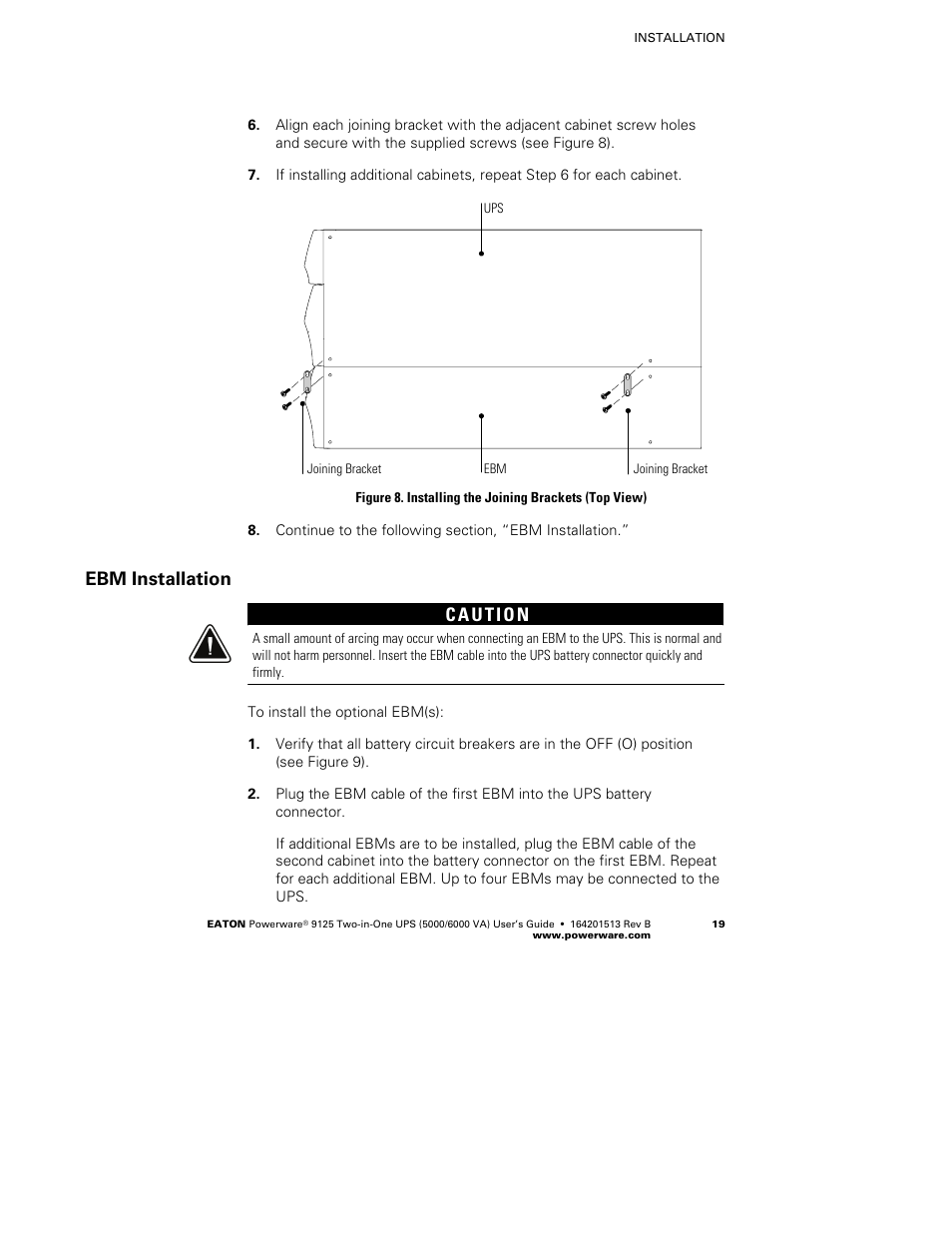 Powerware 9125 Two-in-One UPS 6000 VA User Manual | Page 25 / 66