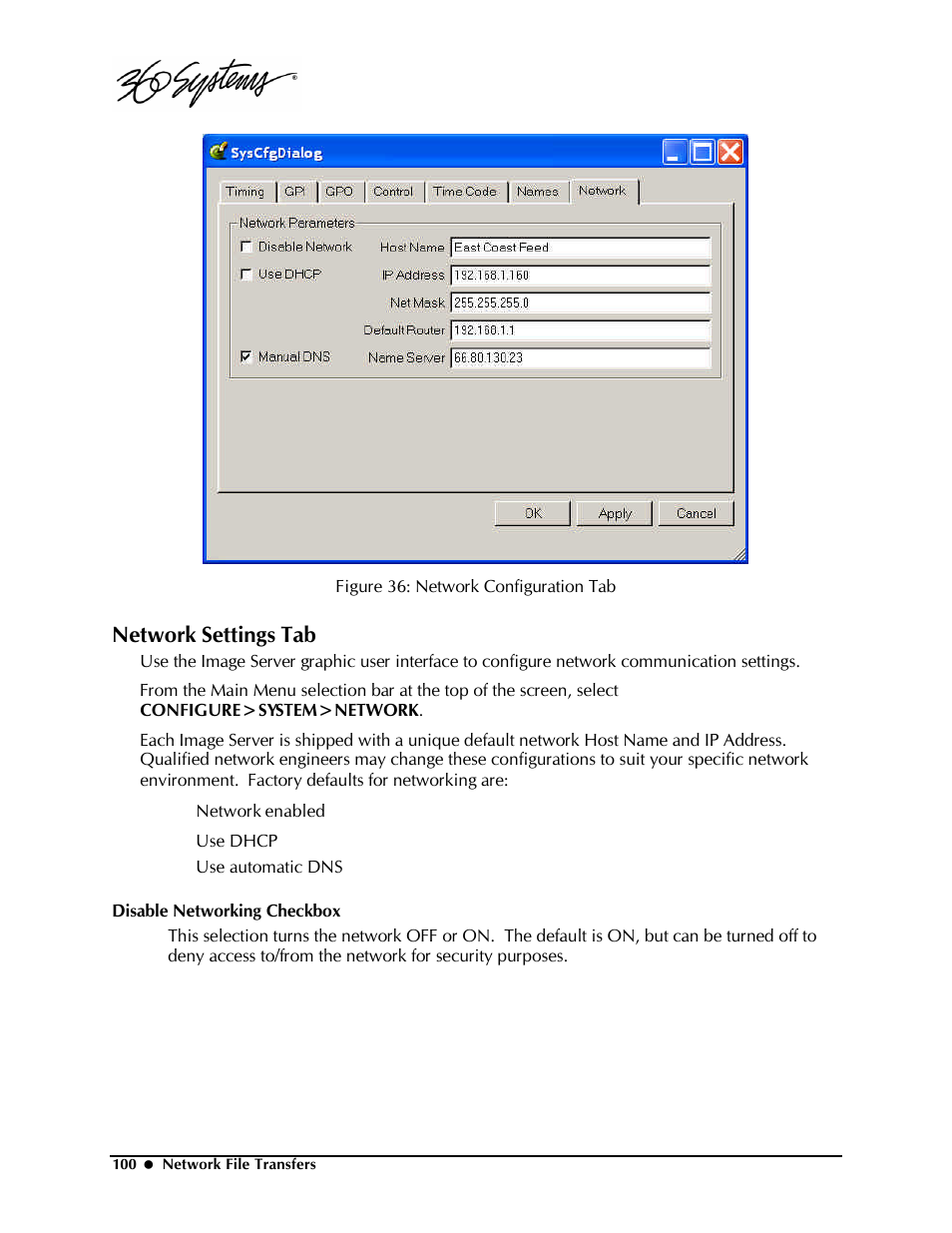 Network settings tab | Powerware Model V-2000B User Manual | Page 102 / 137