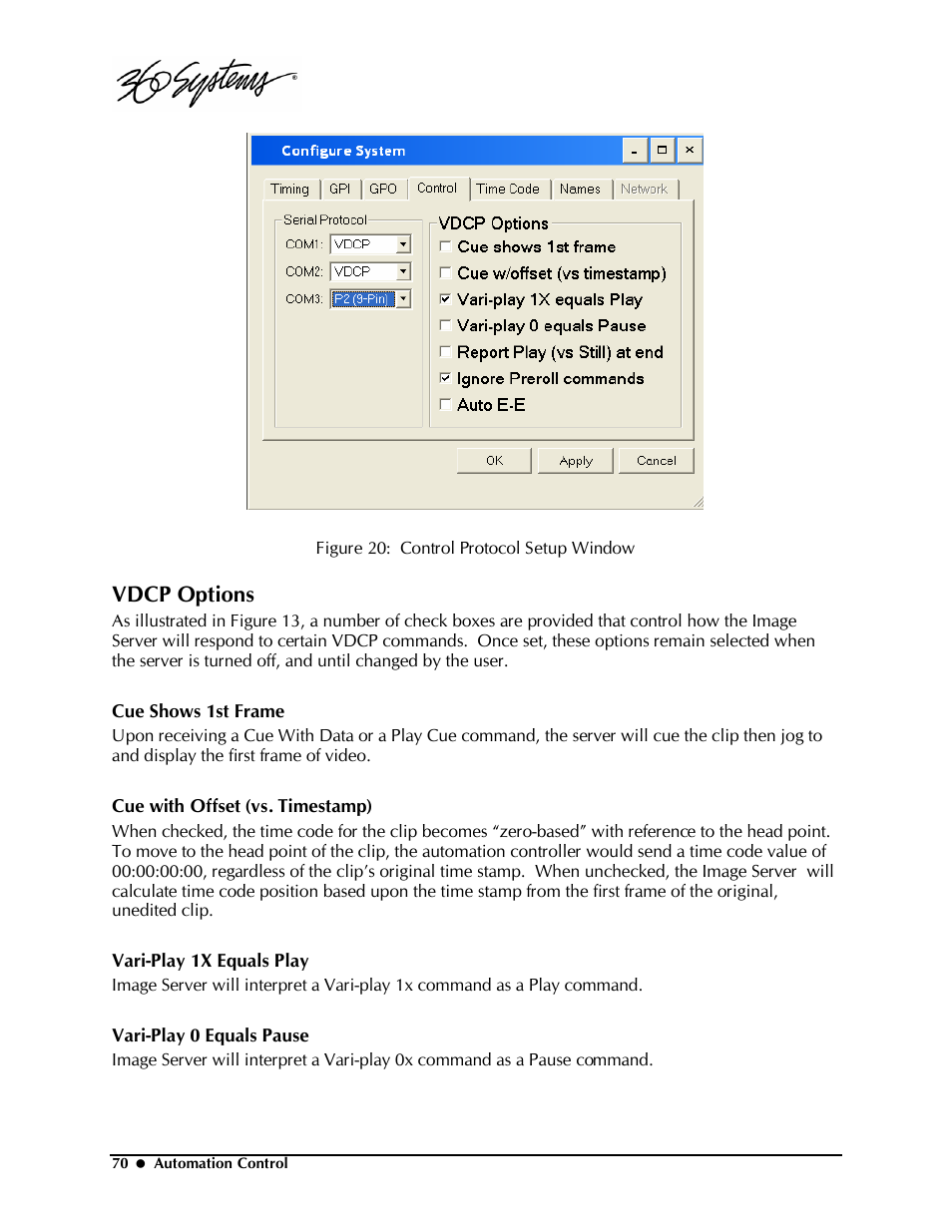 Vdcp options | Powerware Model V-2000B User Manual | Page 72 / 137