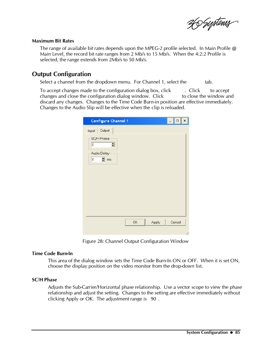 Output configuration | Powerware Model V-2000B User Manual | Page 87 / 137