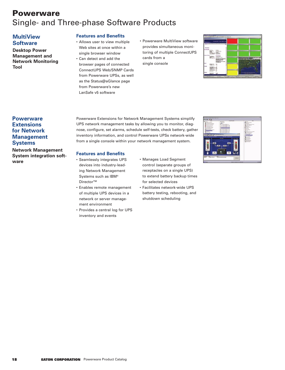 Multiview software | Powerware 9120 User Manual | Page 20 / 24