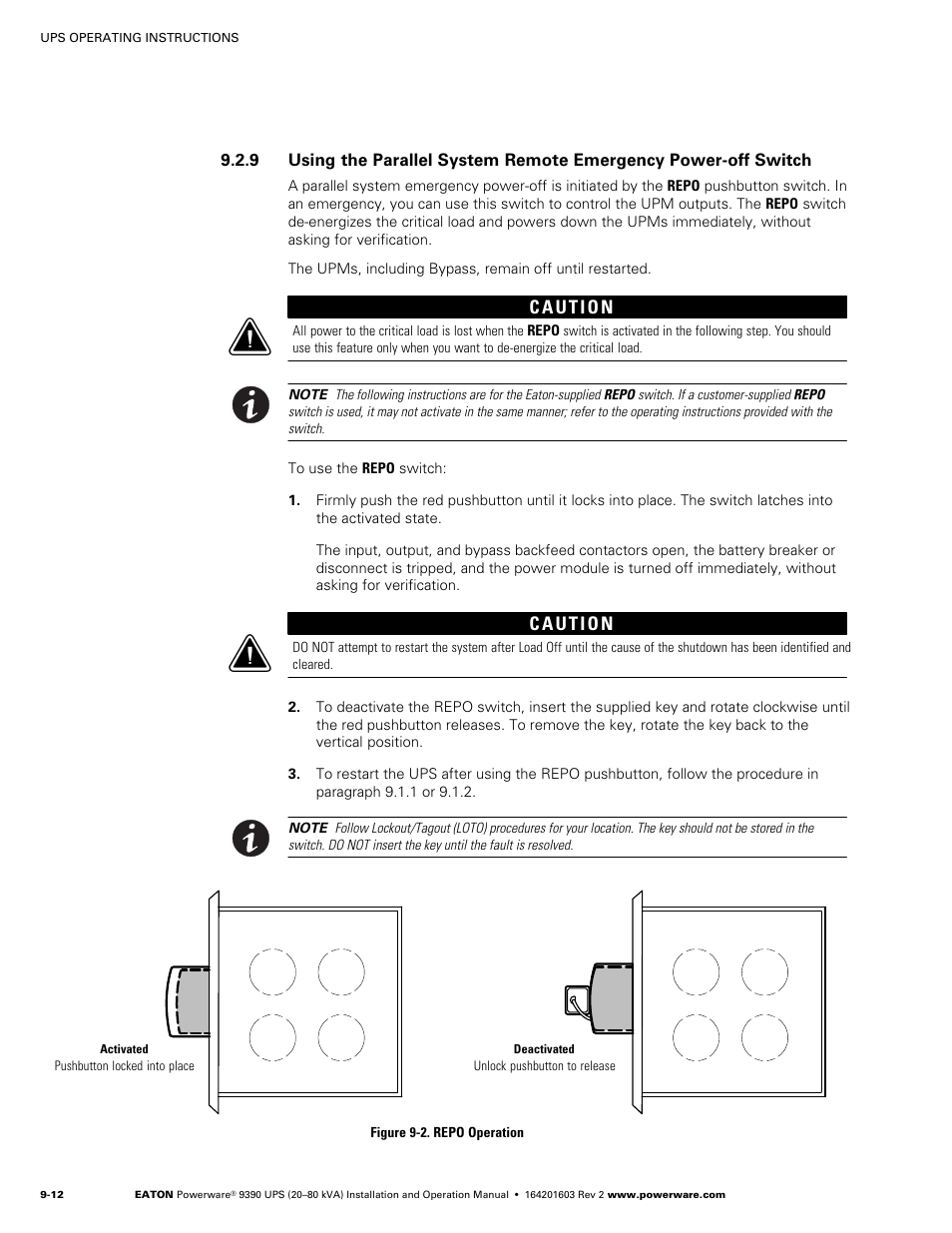 Using features and options, Building alarm monitoring, General purpose relay contact | Chapter 10, “using features and options, In chapter 10, “using features and options | Powerware 9390 UPS 100160 kVA User Manual | Page 120 / 216