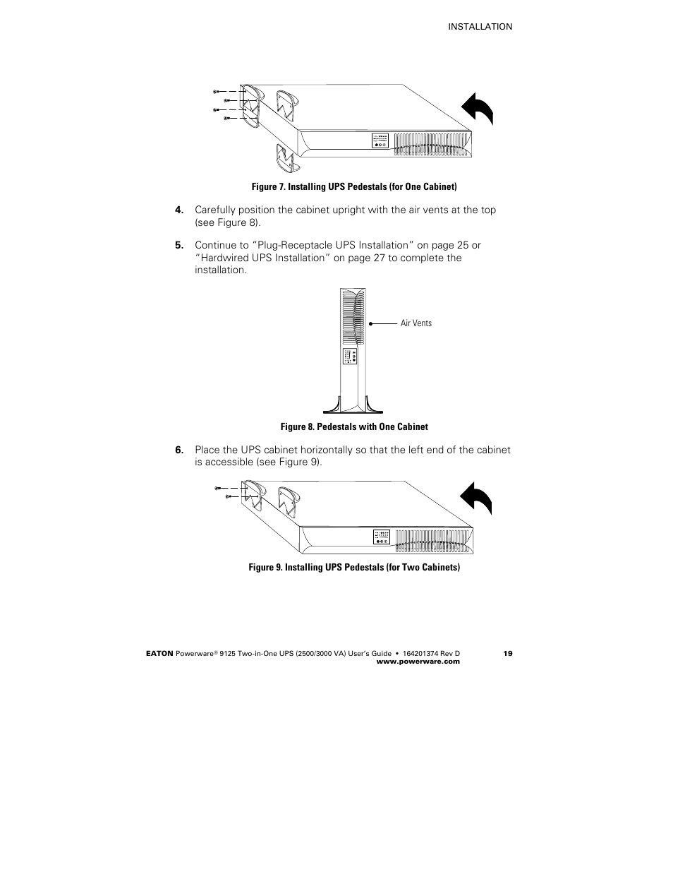 Powerware 9125 Two-in-One UPS 2500 User Manual | Page 25 / 78