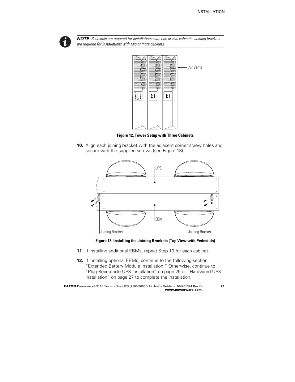 Powerware 9125 Two-in-One UPS 2500 User Manual | Page 27 / 78