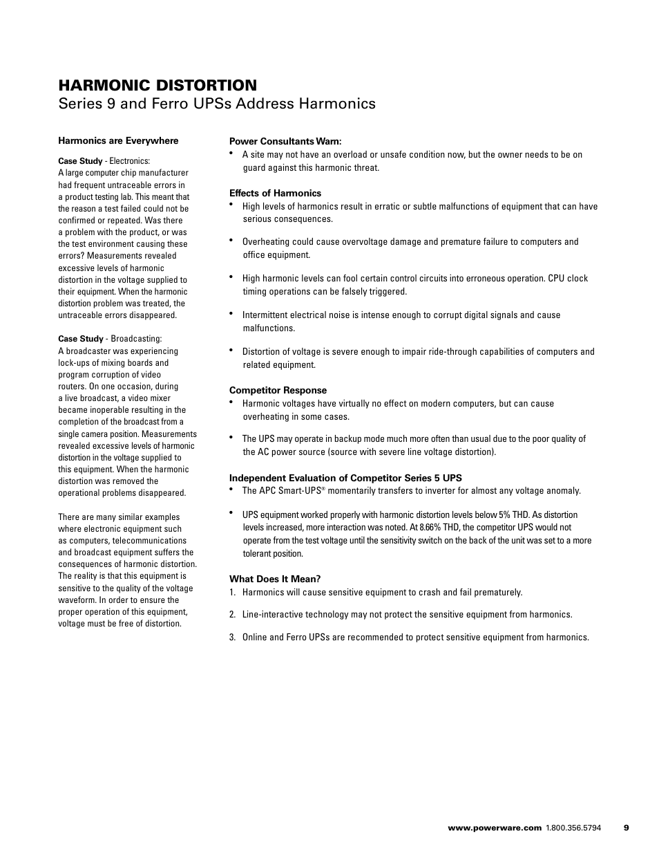 Powerware E.T.N 1500 VA - 60kVa User Manual | Page 11 / 120