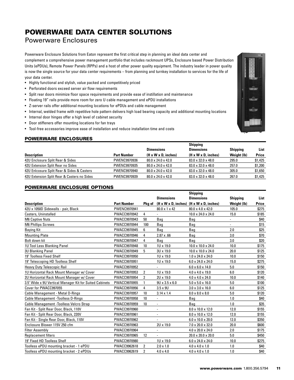 Powerware E.T.N 1500 VA - 60kVa User Manual | Page 13 / 120