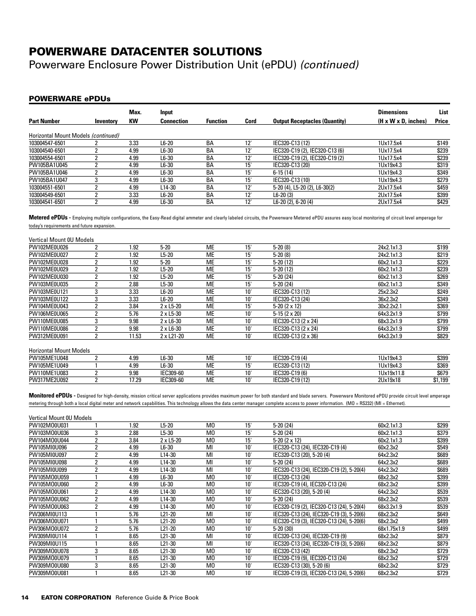 Powerware E.T.N 1500 VA - 60kVa User Manual | Page 16 / 120
