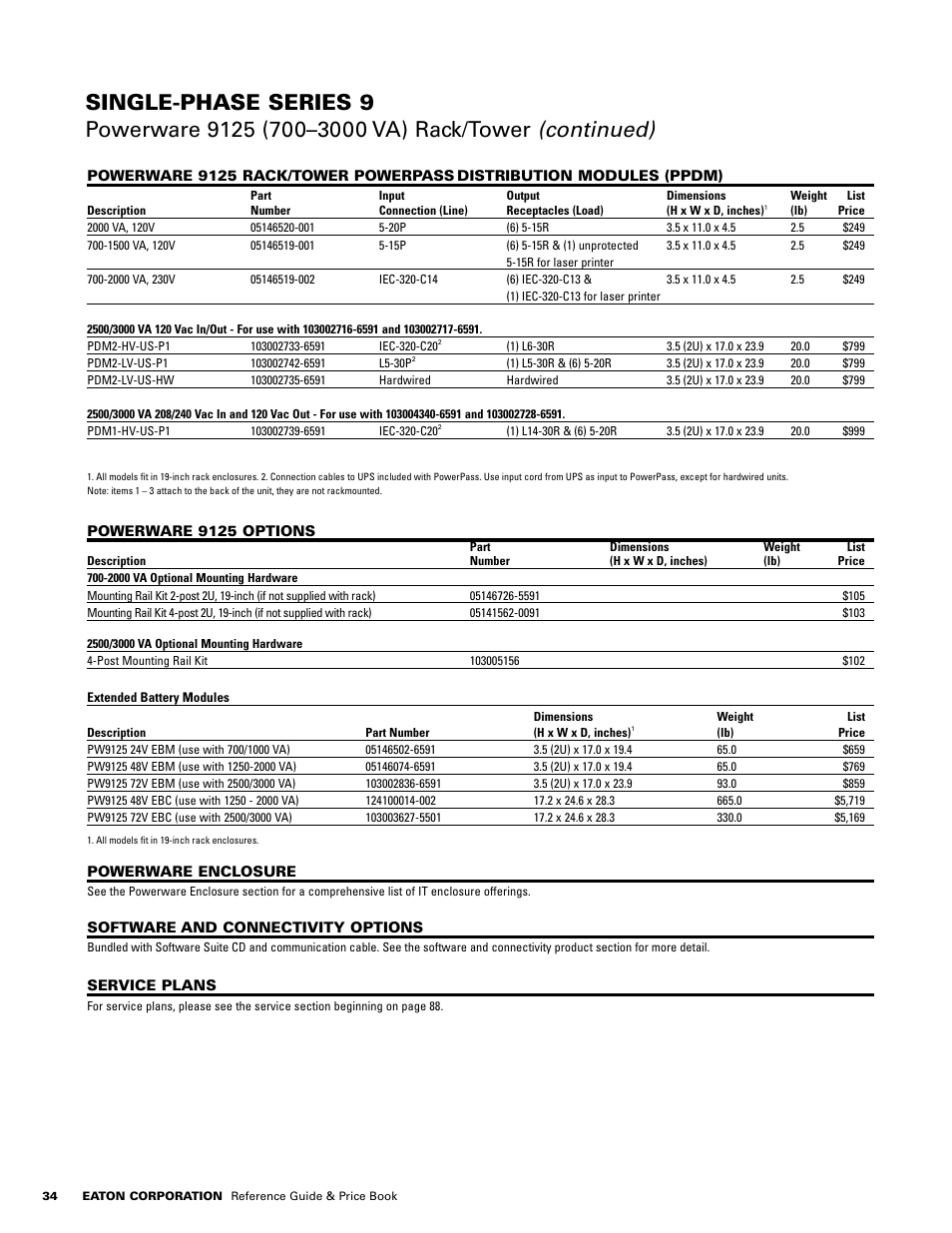 Powerware E.T.N 1500 VA - 60kVa User Manual | Page 36 / 120