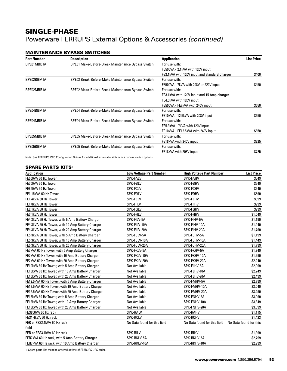 Powerware E.T.N 1500 VA - 60kVa User Manual | Page 55 / 120