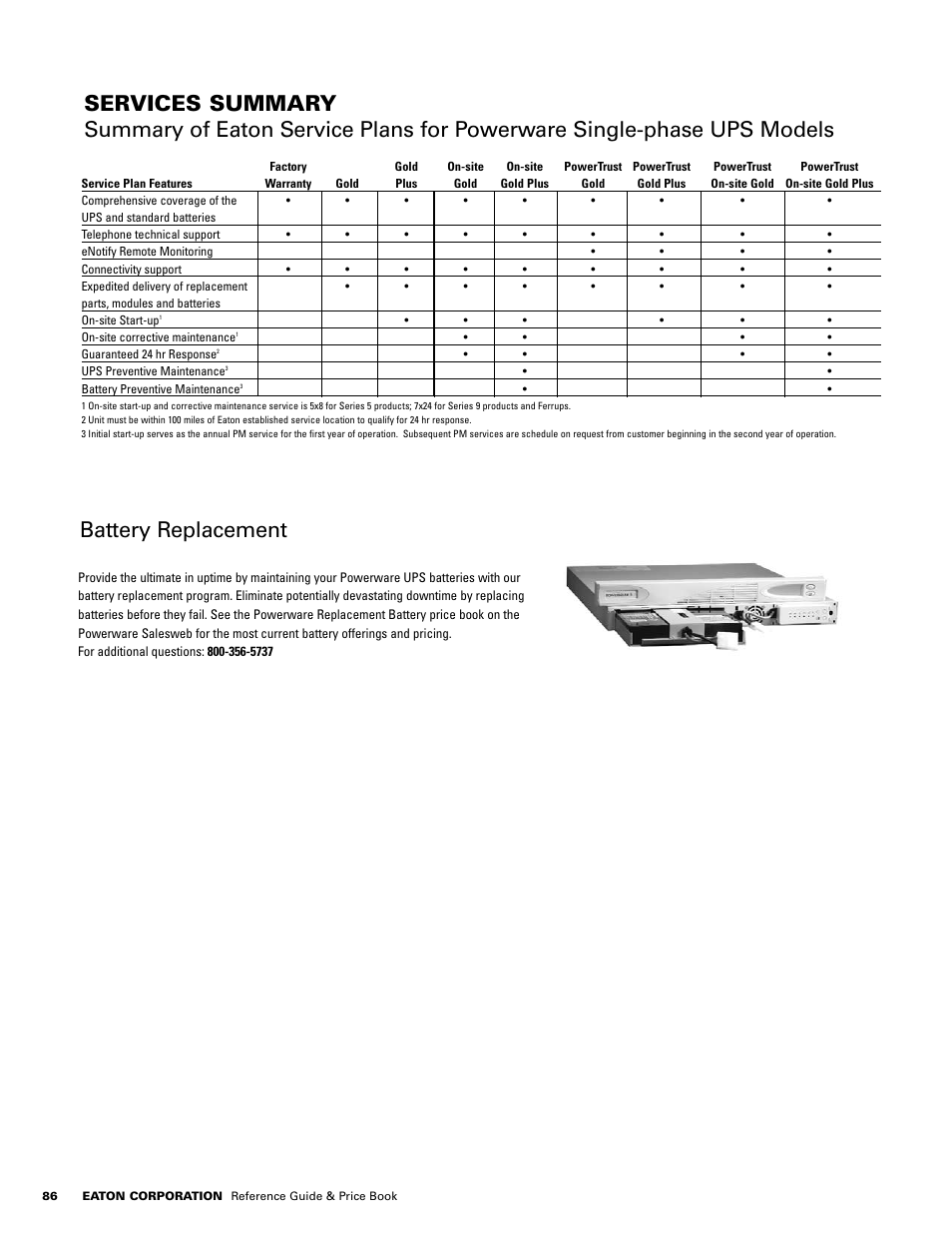Battery replacement | Powerware E.T.N 1500 VA - 60kVa User Manual | Page 88 / 120