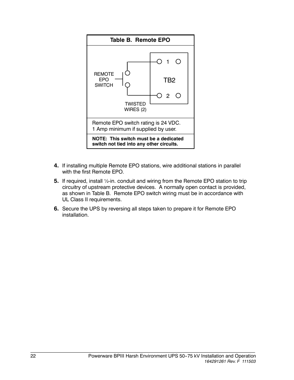 Powerware 5075 kVA User Manual | Page 30 / 162