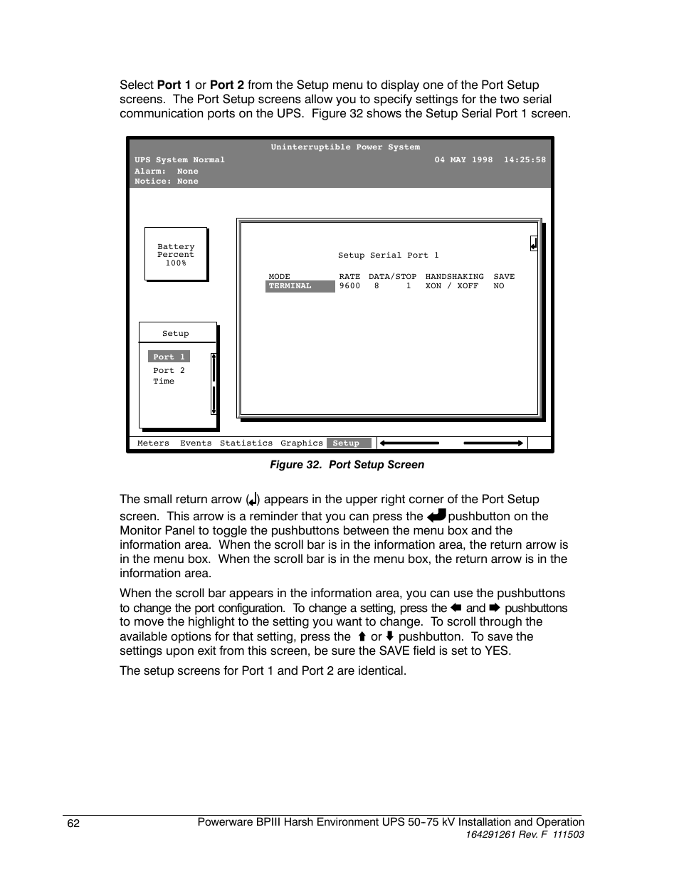 Powerware 5075 kVA User Manual | Page 70 / 162