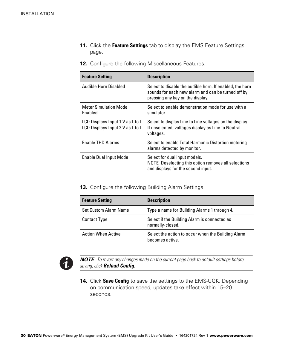 Powerware 208/120V User Manual | Page 36 / 72