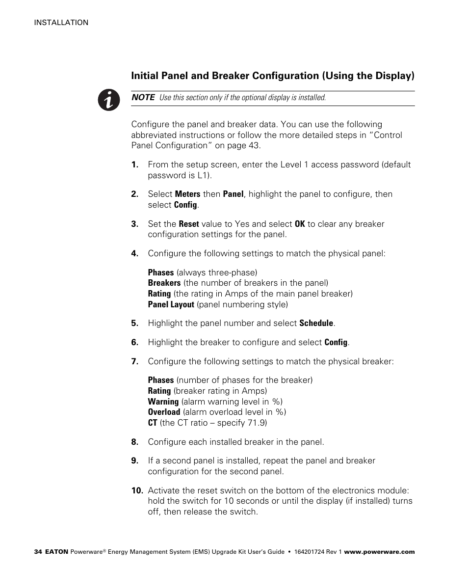 Powerware 208/120V User Manual | Page 40 / 72