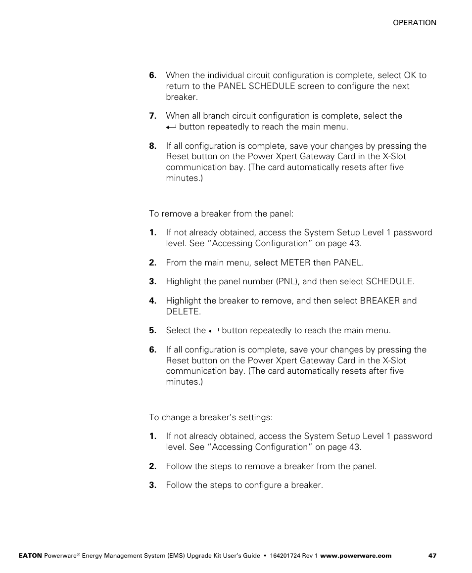 Powerware 208/120V User Manual | Page 53 / 72