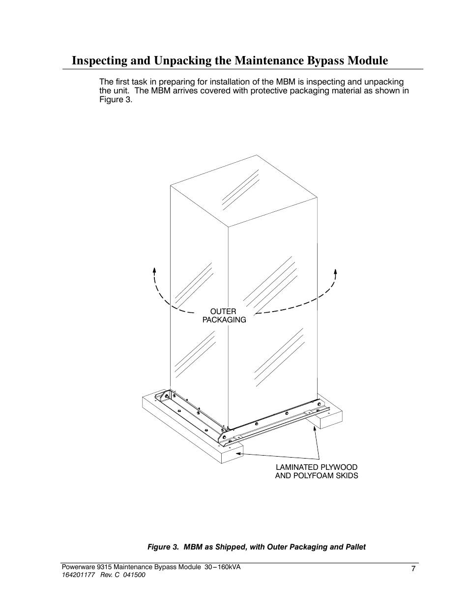 Powerware 30-160kVA User Manual | Page 11 / 48