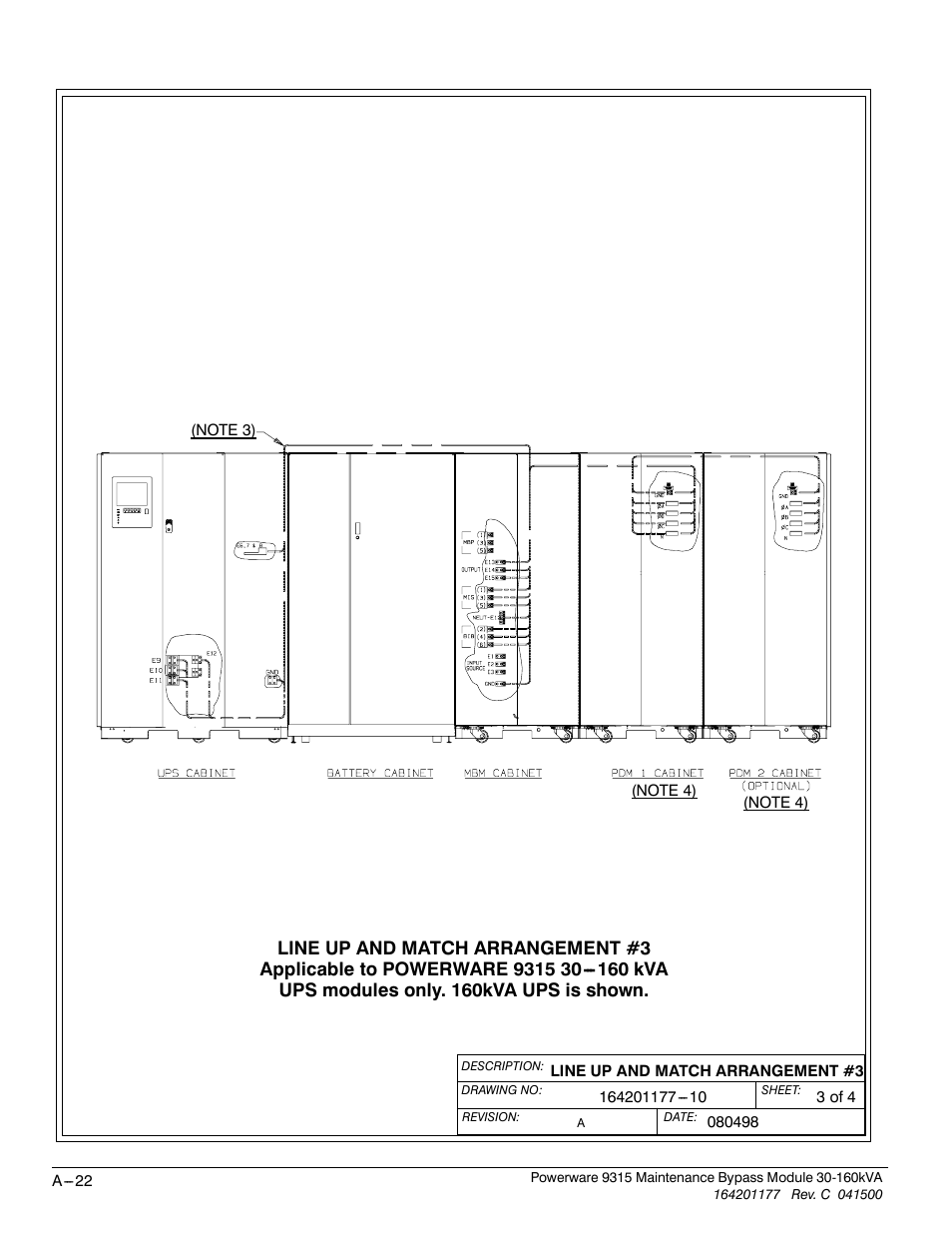Powerware 30-160kVA User Manual | Page 46 / 48