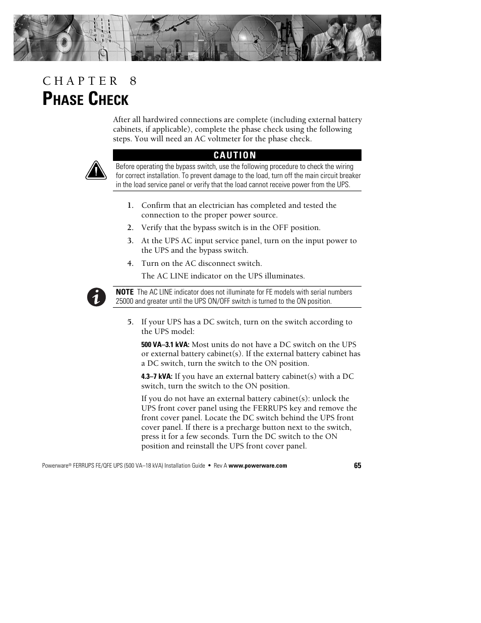 Hase, Heck | Powerware Ferrups FE/QFE 500VA User Manual | Page 71 / 76