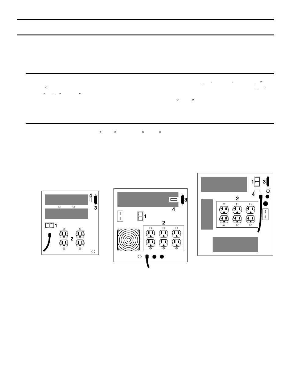 Section 200: startup, Section 202 | Powerware FSS-0342J User Manual | Page 6 / 44