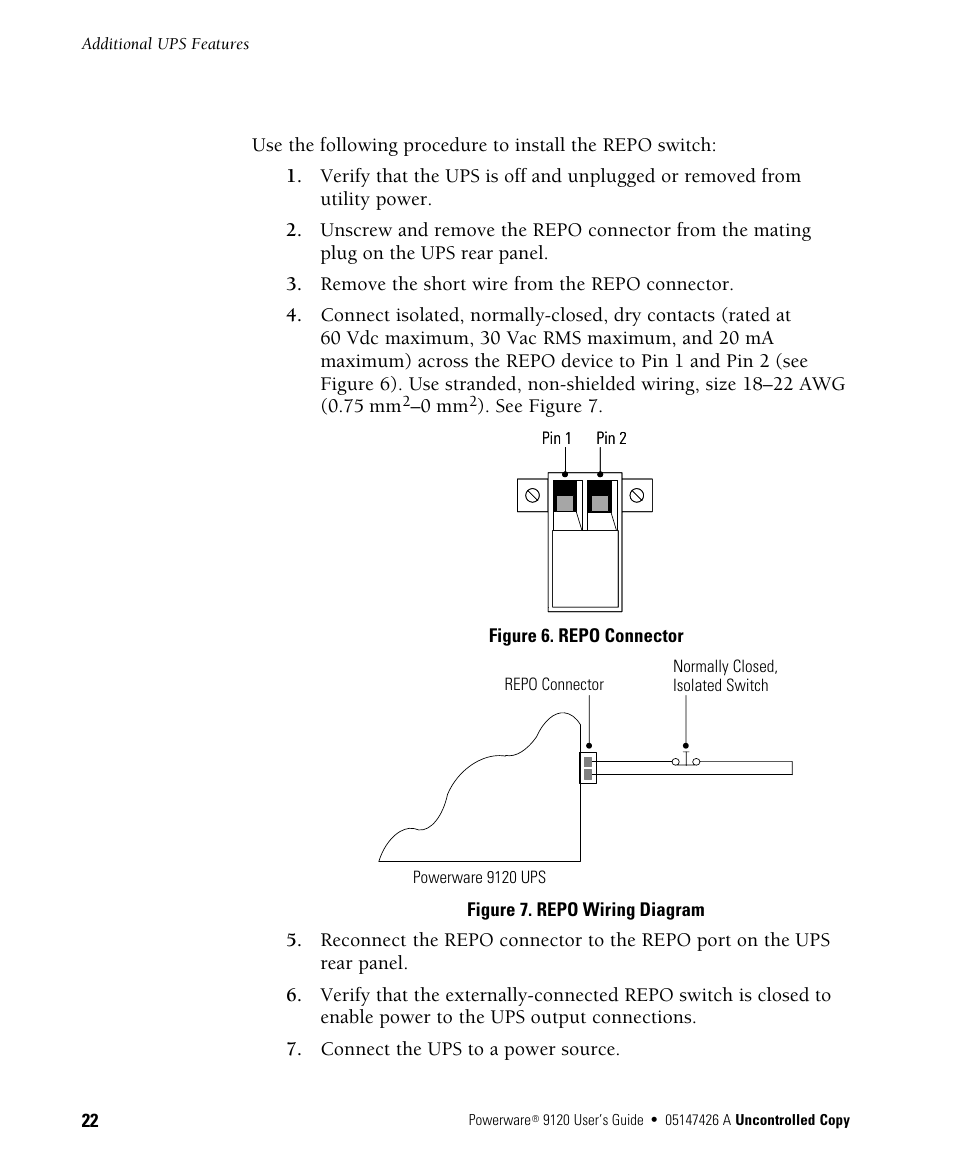 Powerware 700 3000 VA User Manual | Page 28 / 48