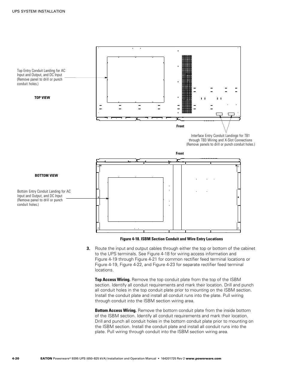 Powerware 9395 UPS and Plus 1 UPS 650825 kVA User Manual | Page 66 / 192