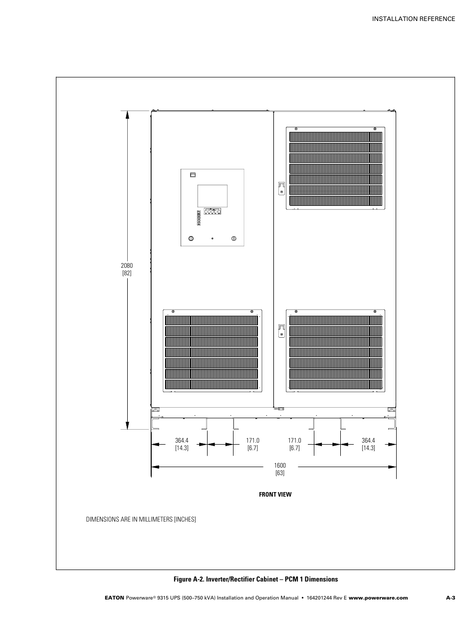 Powerware 9315 User Manual | Page 113 / 154