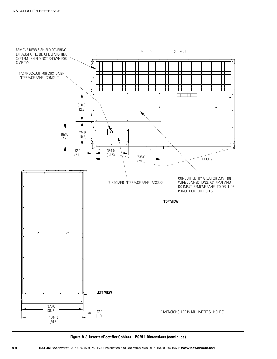 Powerware 9315 User Manual | Page 114 / 154