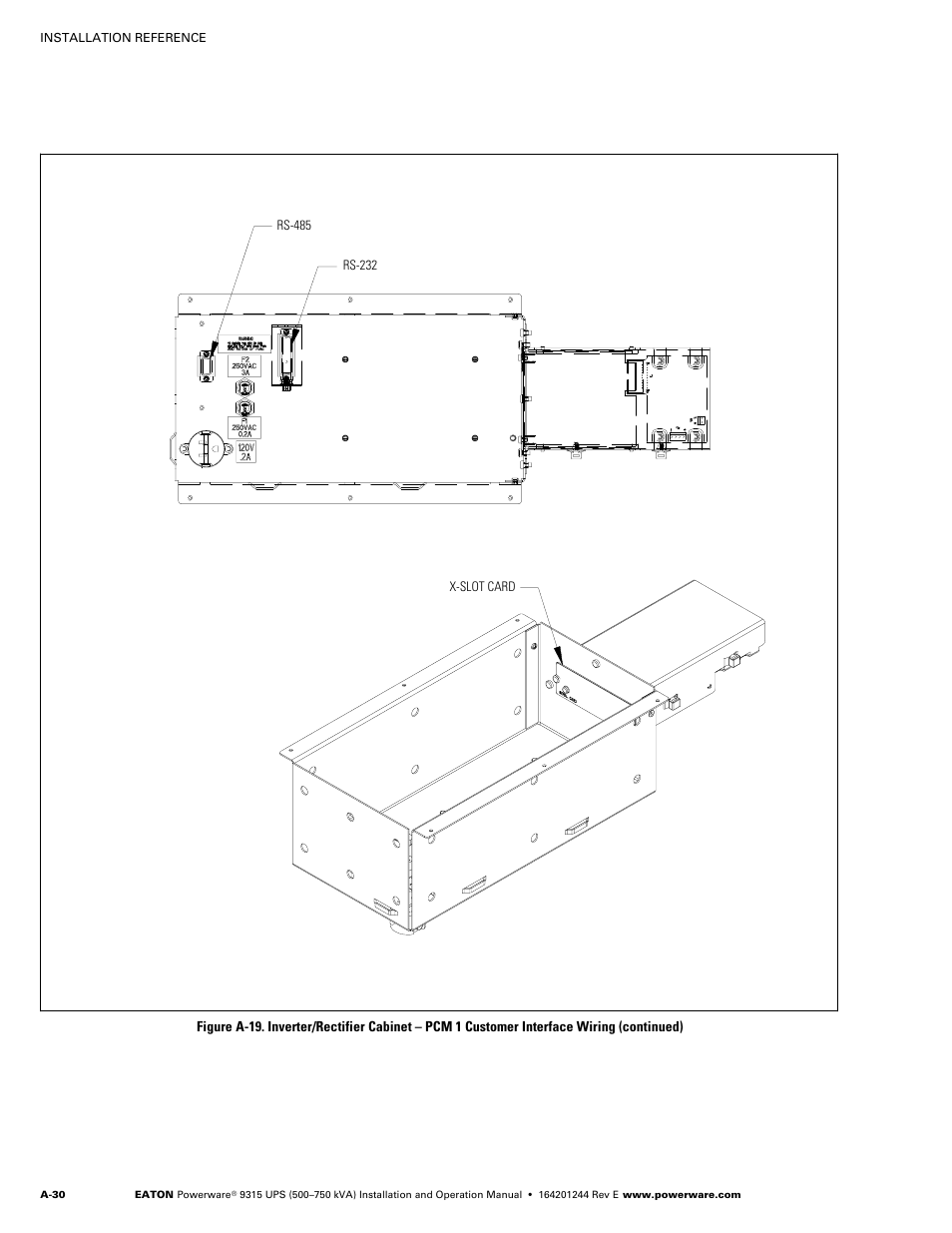 A-30 | Powerware 9315 User Manual | Page 140 / 154