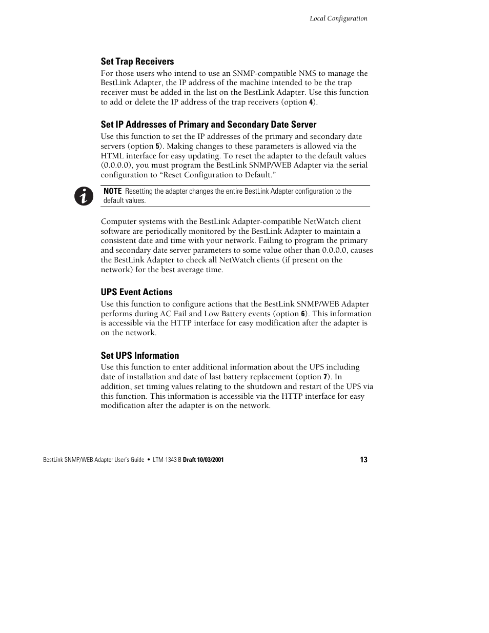 Powerware BestLink IPK-0319 User Manual | Page 19 / 44