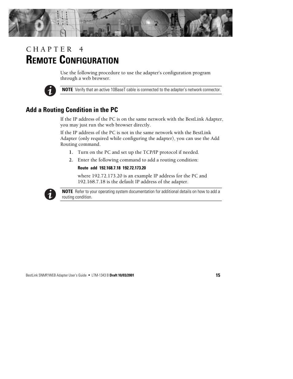 Emote, Onfiguration | Powerware BestLink IPK-0319 User Manual | Page 21 / 44