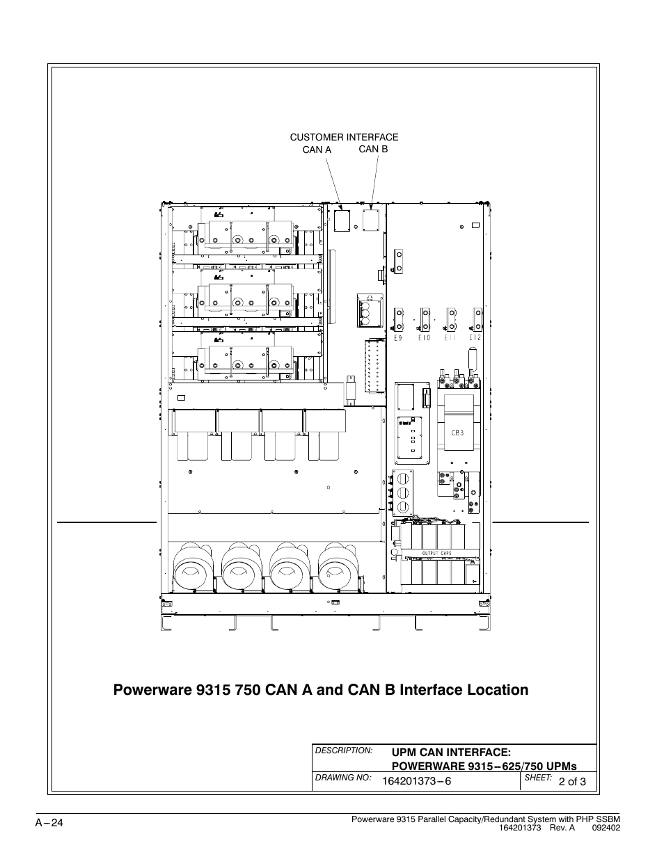 Powerware 9315s User Manual | Page 180 / 205