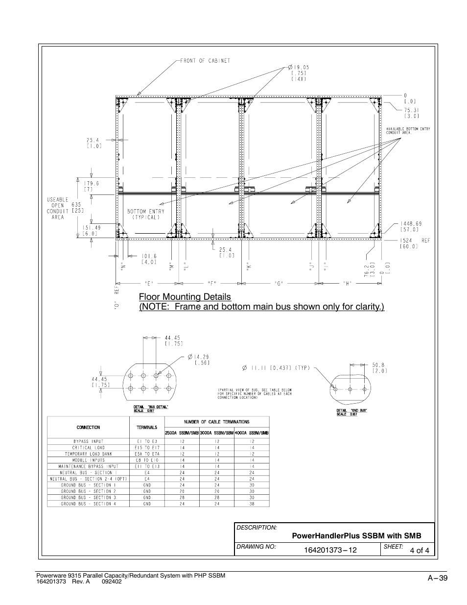 Powerware 9315s User Manual | Page 195 / 205