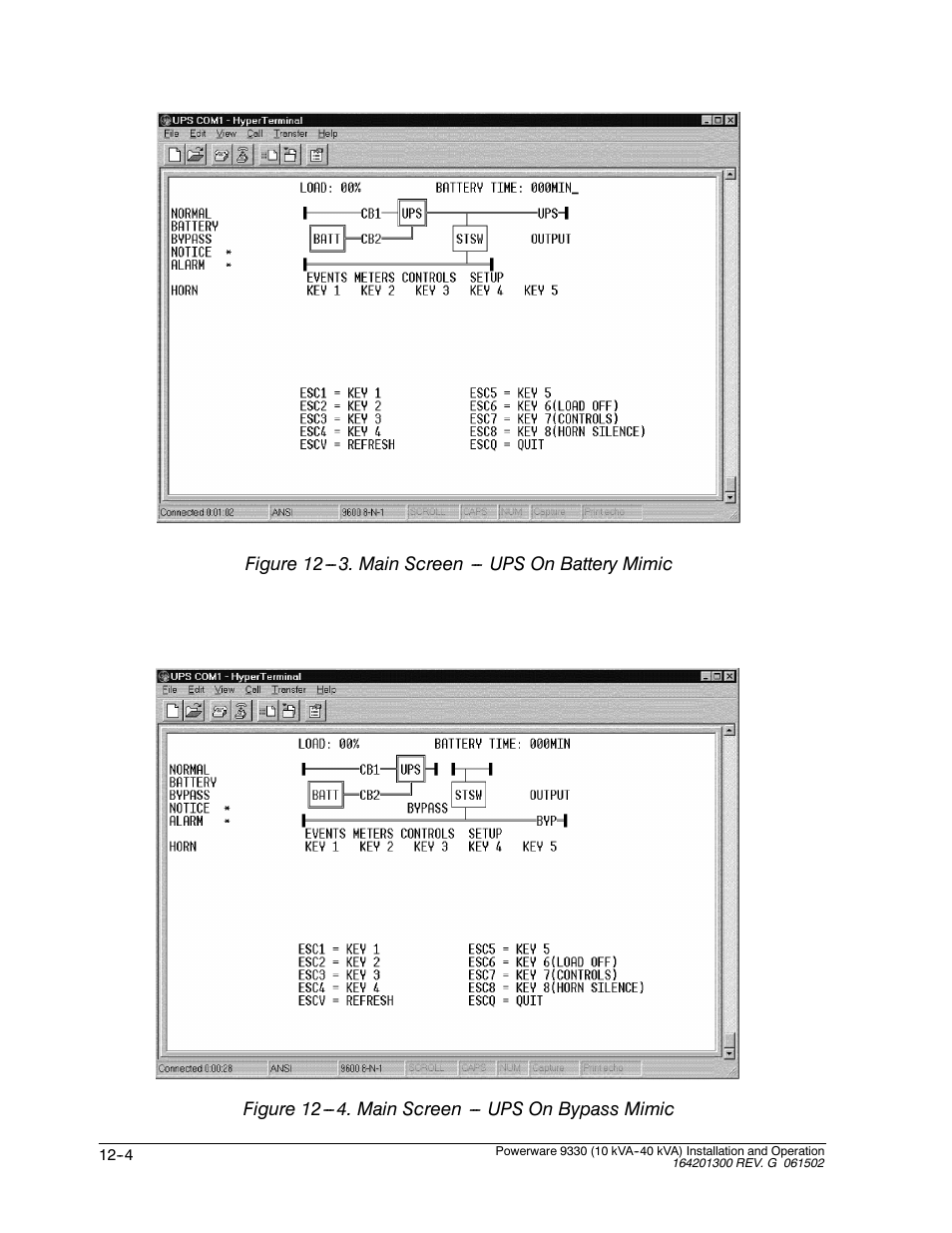 Powerware 9330 User Manual | Page 142 / 246