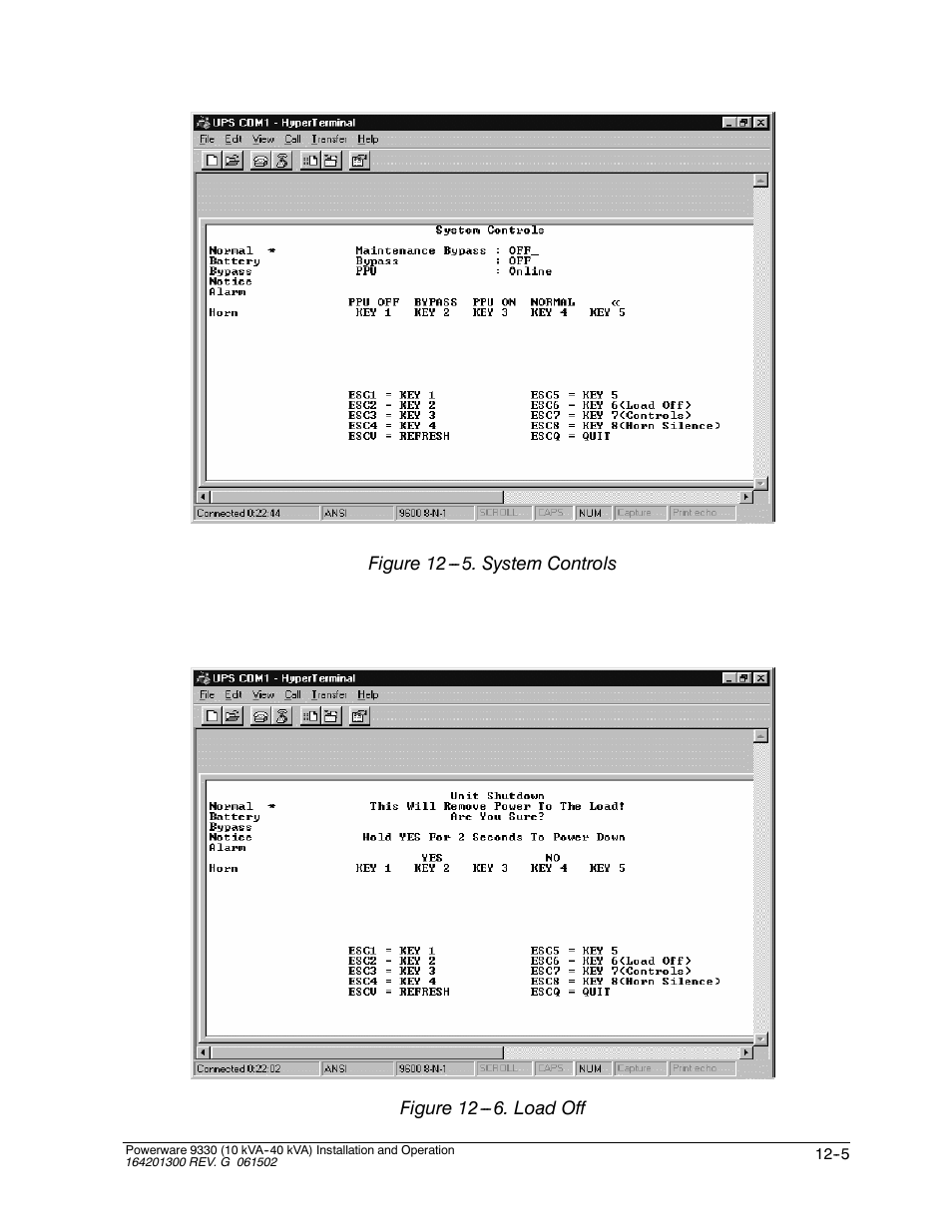 Powerware 9330 User Manual | Page 143 / 246