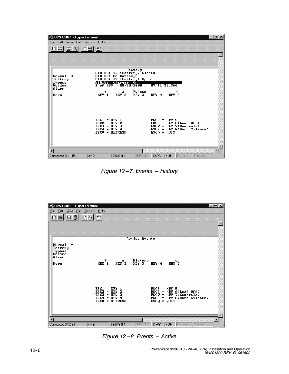 Powerware 9330 User Manual | Page 144 / 246