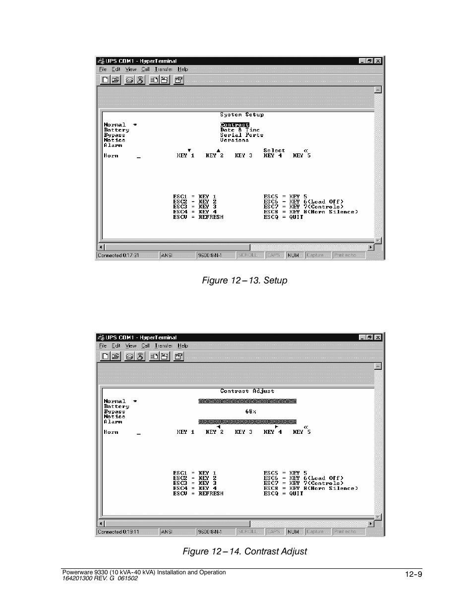 Powerware 9330 User Manual | Page 147 / 246