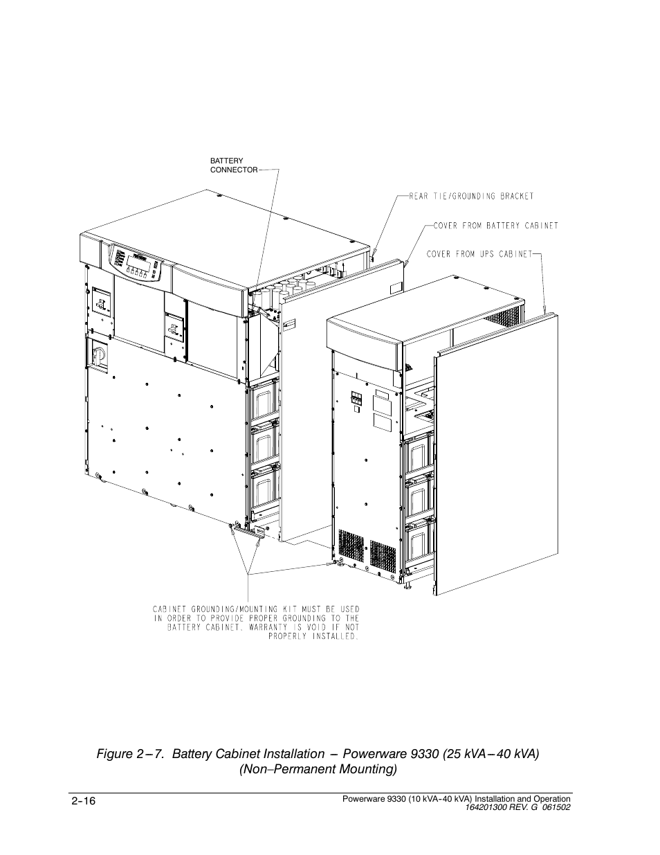 Powerware 9330 User Manual | Page 42 / 246
