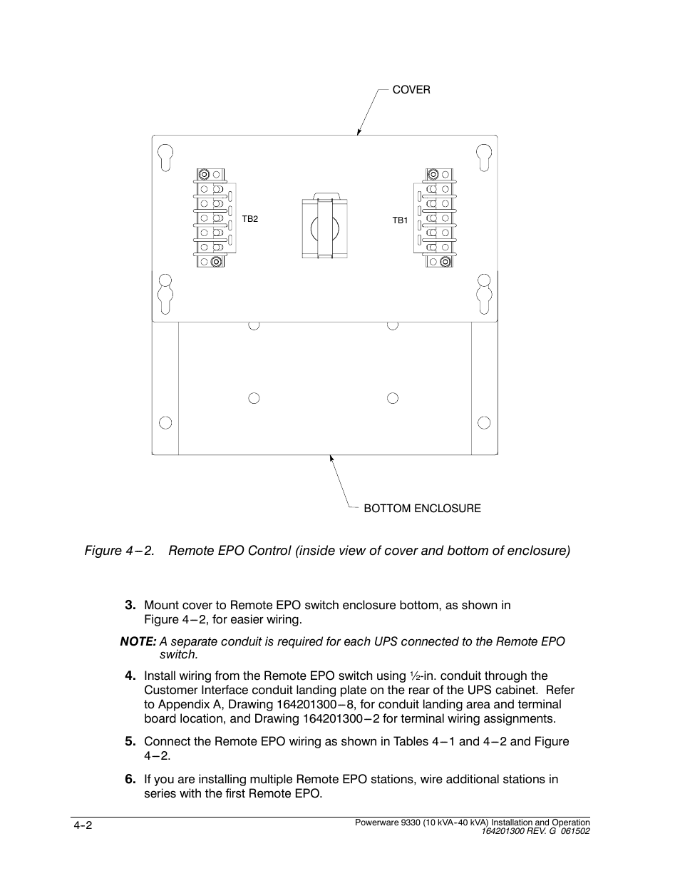 Powerware 9330 User Manual | Page 66 / 246
