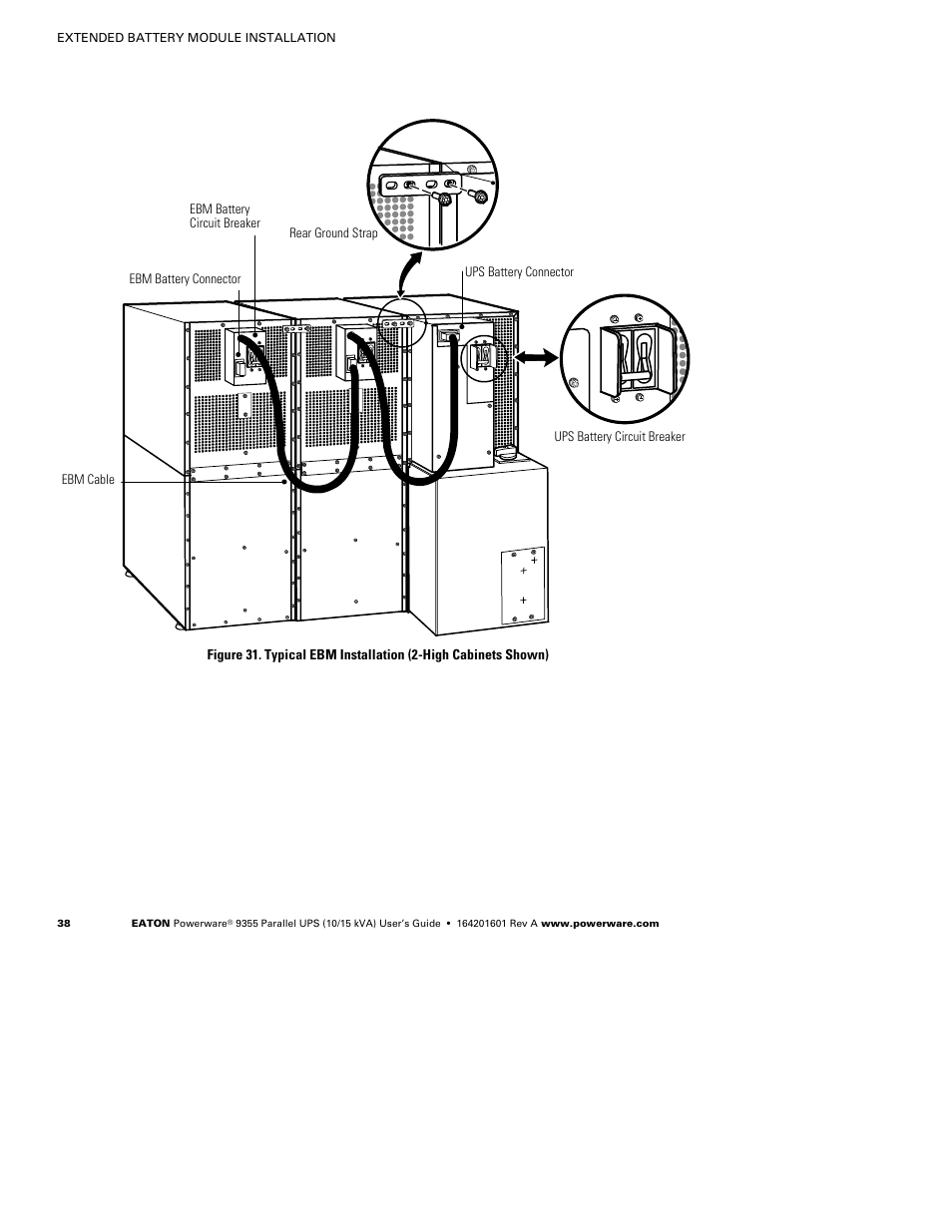 Powerware 9355 User Manual | Page 44 / 62