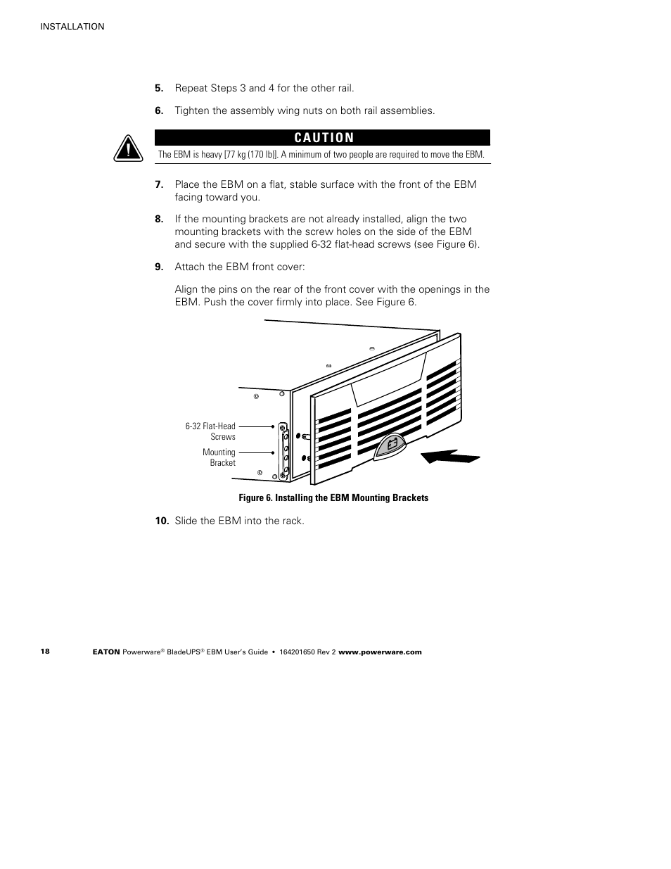 Powerware BladeUPS none User Manual | Page 22 / 32