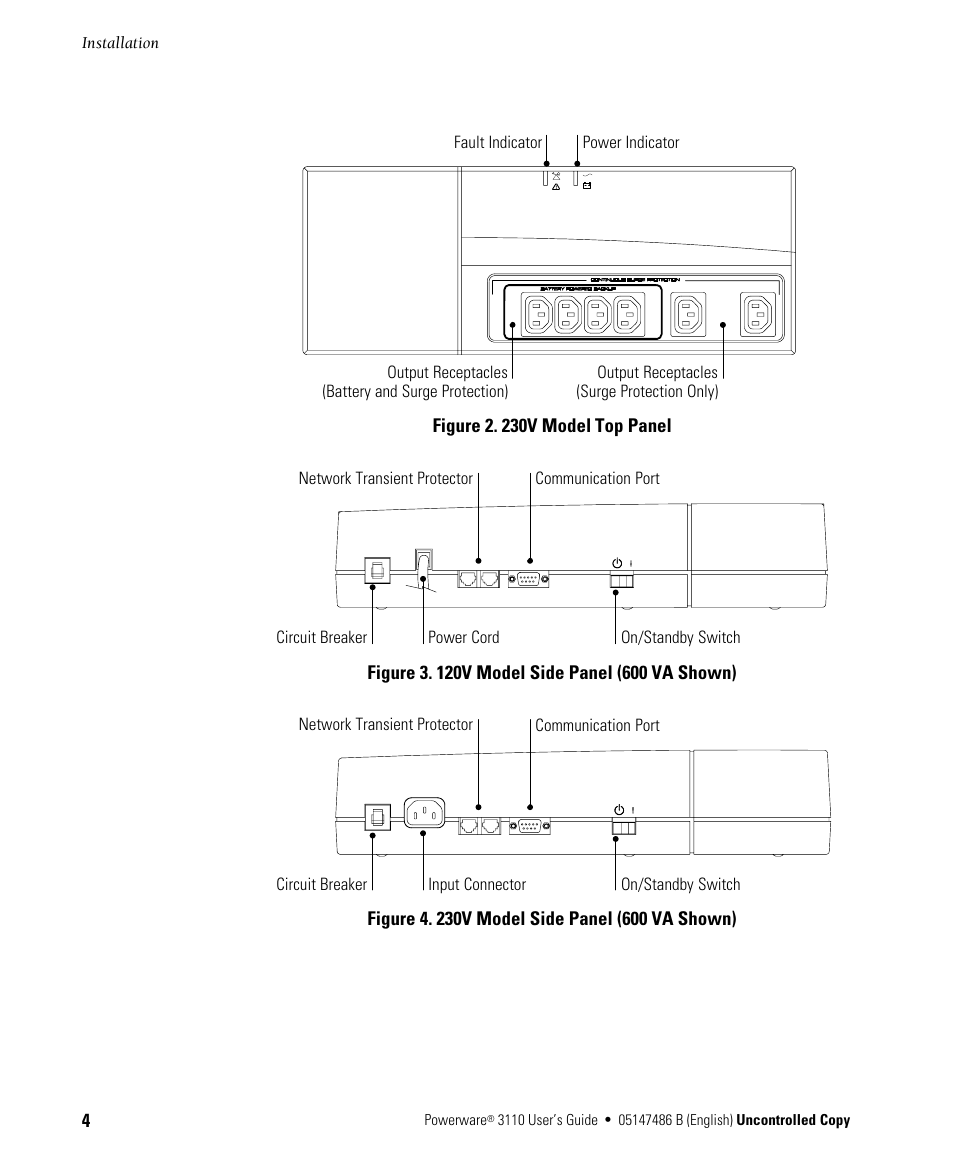 Powerware 3110 User Manual | Page 8 / 18