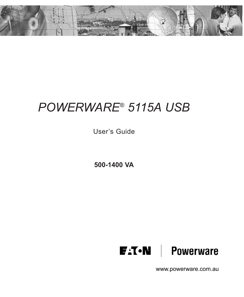 Powerware 5115A USB User Manual | 44 pages