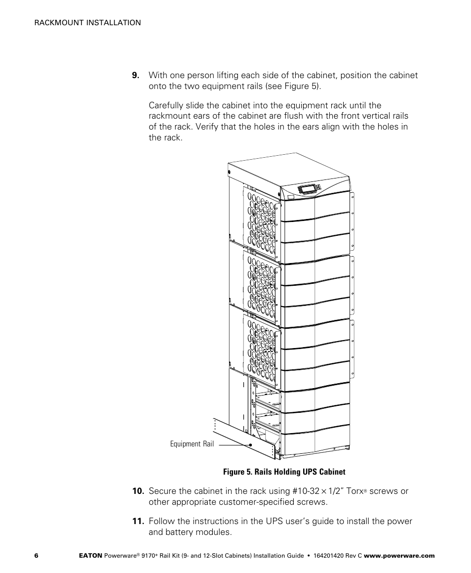 Powerware 9170+ User Manual | Page 8 / 12