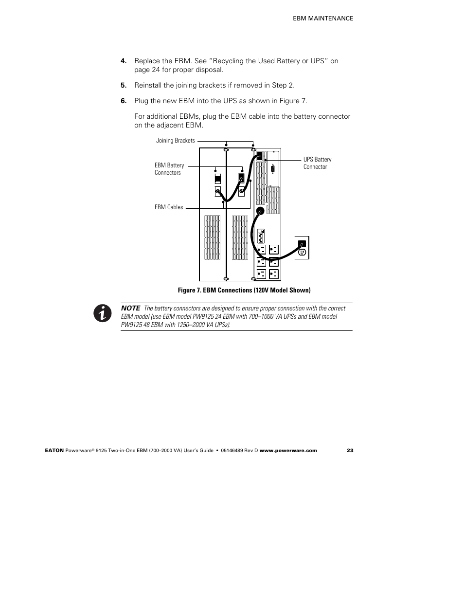 Powerware 9125 User Manual | Page 27 / 30